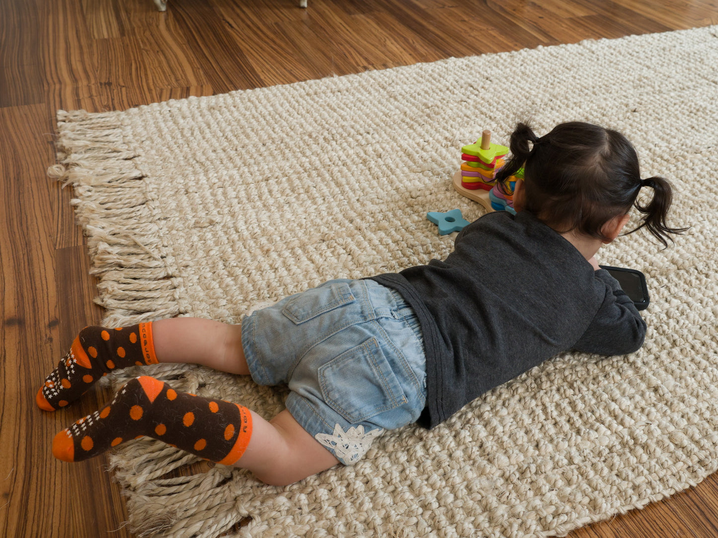 Geometry Kids Socks (Polka Dots)