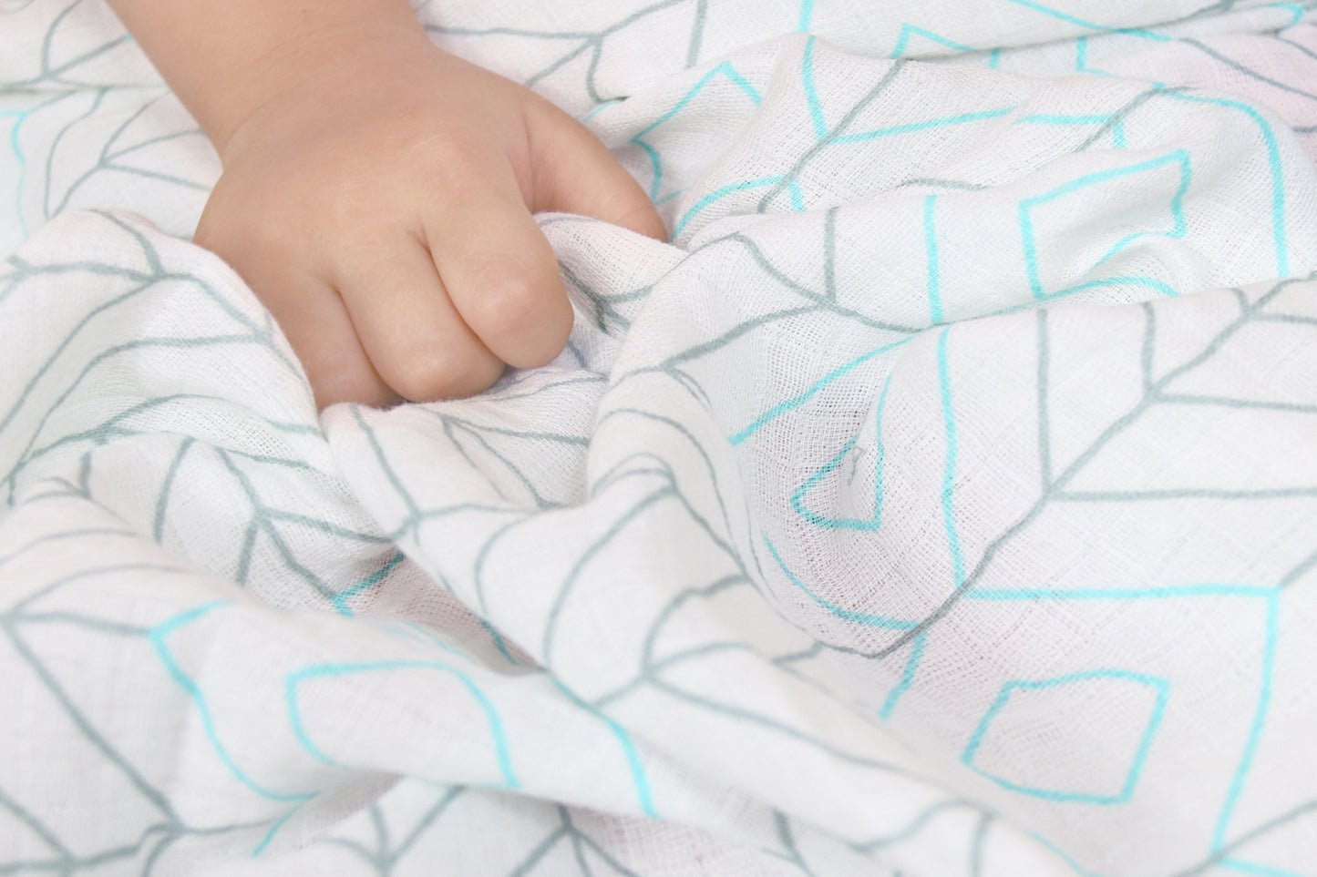 Cotton Muslin Swaddle Blankets /Washcloths (2pcs giftset)