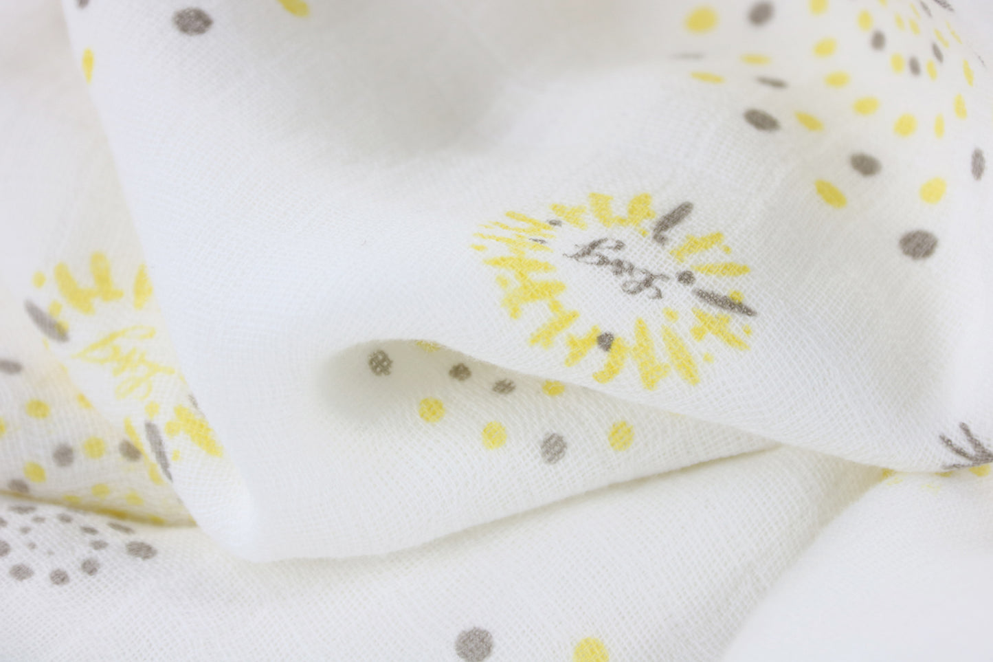 Cotton Muslin Swaddle Blankets /Washcloths (2pcs giftset)