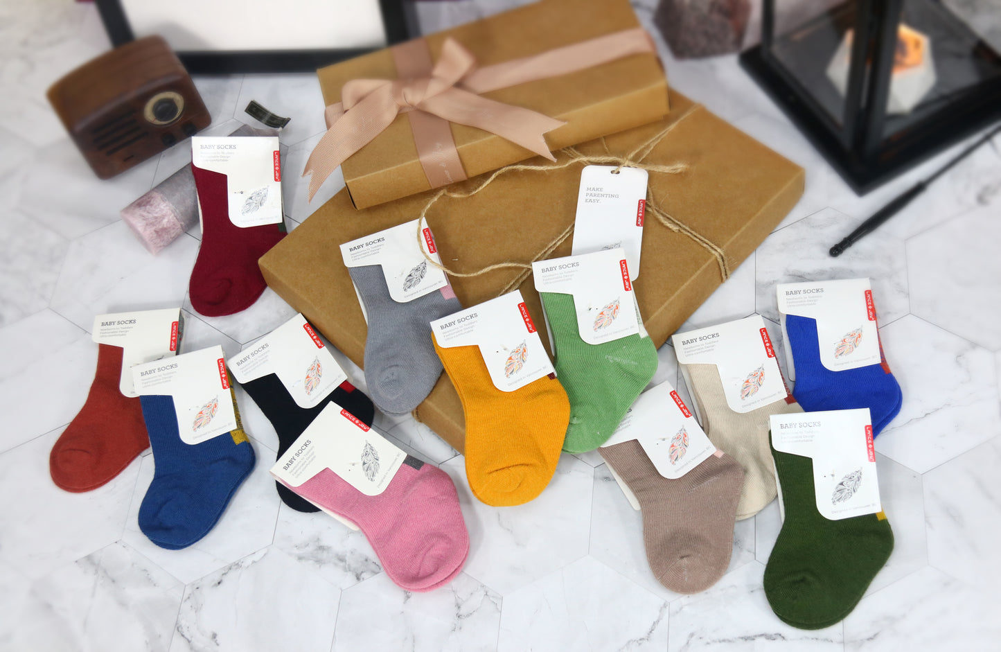 Melange Kids & Women Socks (Solid Colors)