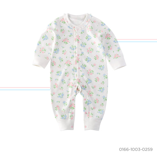 front snap sleeper - baby girl (10)