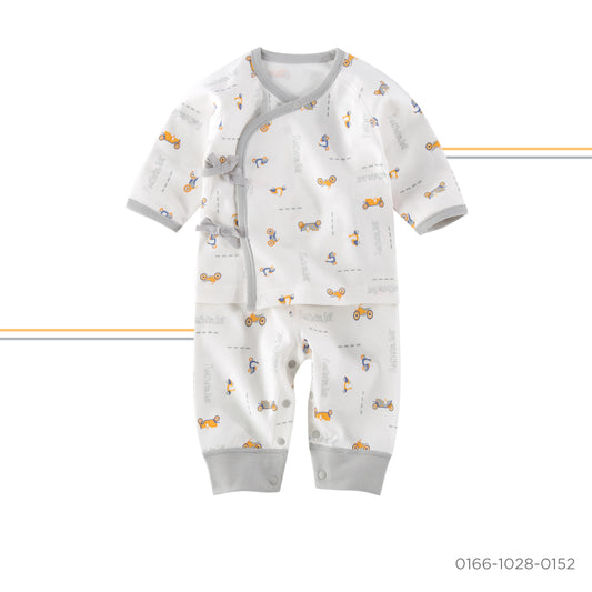 newborn side strap kimono set - baby boy (10)