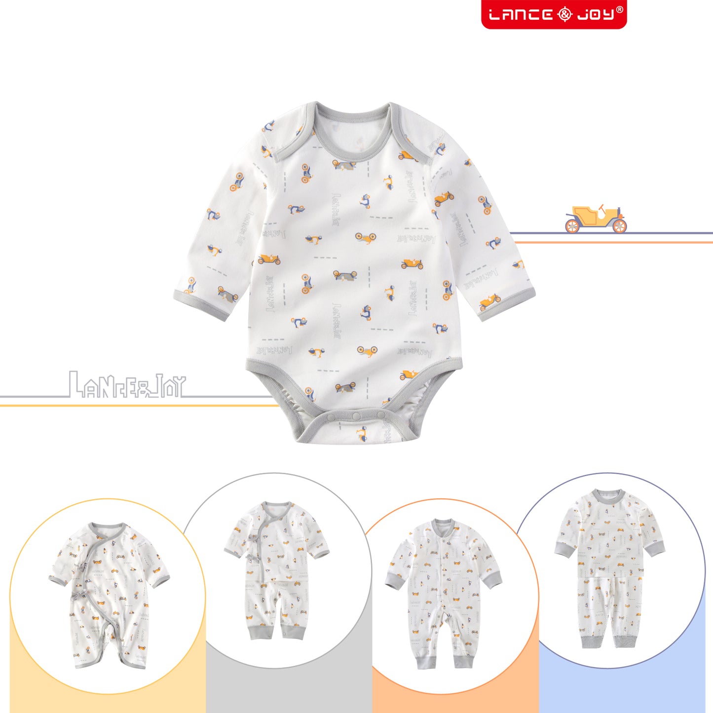 newborn side strap sleeper - baby boy (10)