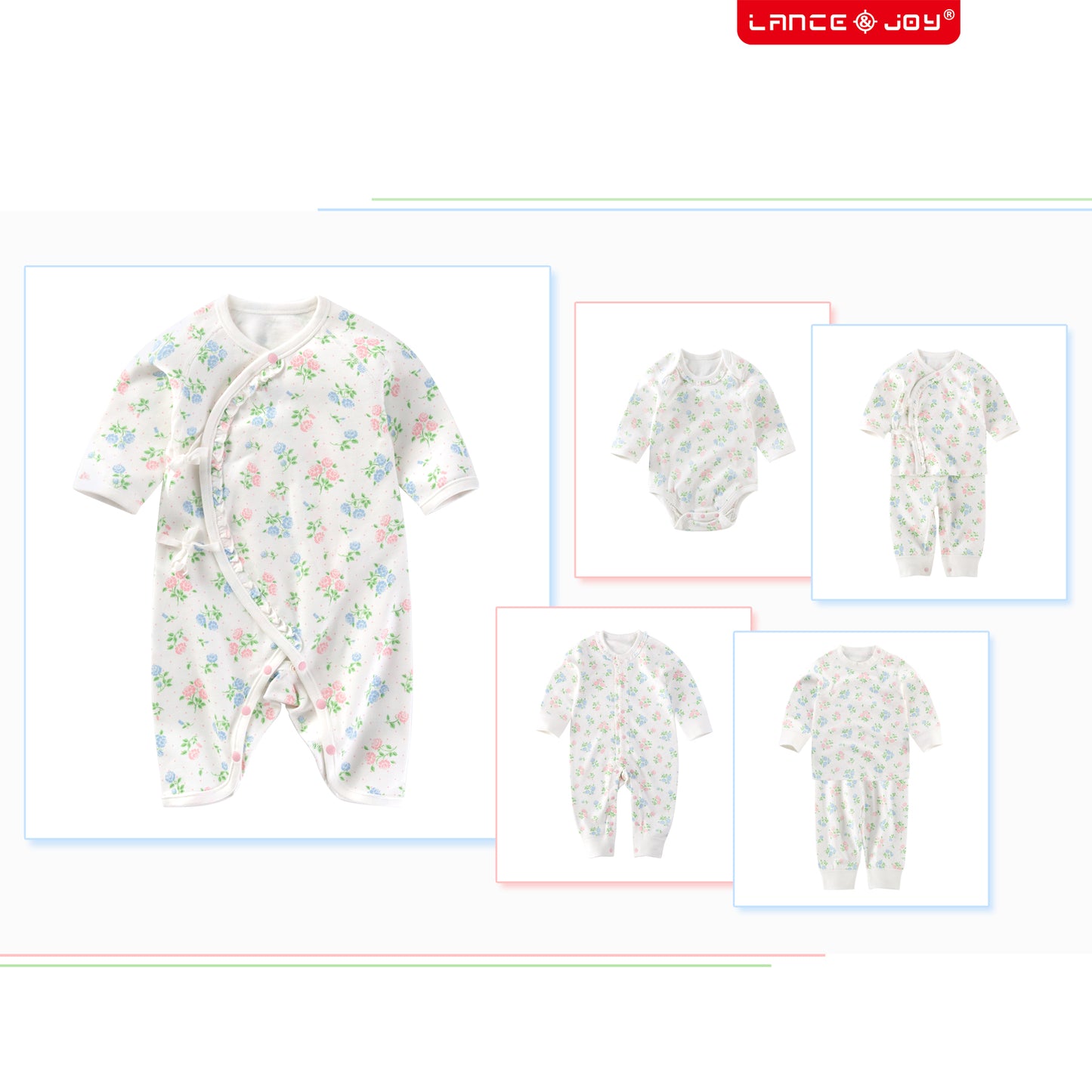 front snap sleeper - baby girl (10)